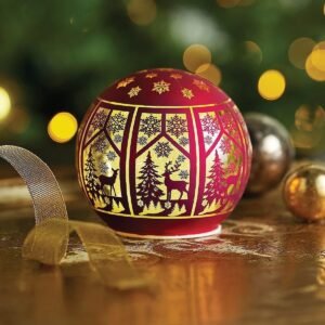 Festive Forest LED Lit Globe